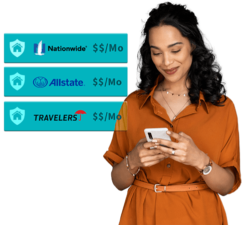 Man comparing auto insurance rates