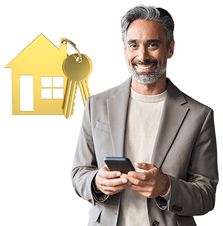 Man comparing auto insurance rates